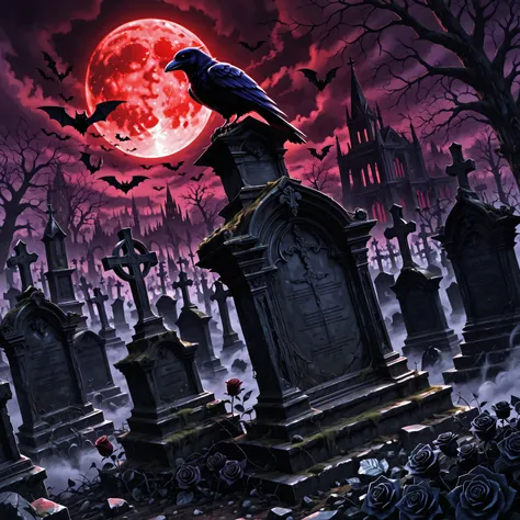 🌑🩸Crimson Necropolis🪦💀 (ill)