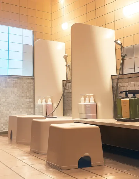 Onsen Showerbooth (温泉・銭湯のシャワーブース)