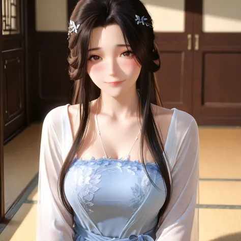 逆水寒手游 叶雪青 仙渡兰宵 浴袍_rel_260420