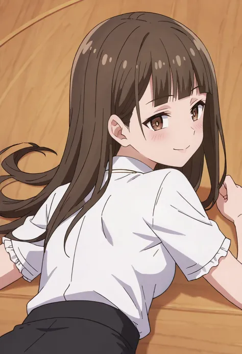 Brown-Haired Guild Receptionist - Shikkakumon no Saikyou Kenja (The Strongest Sage with the Weakest Crest) - Pony/SDXL
