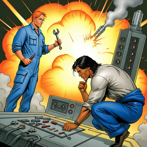 Marc Silvestri style ('90s Image, Top Cow)