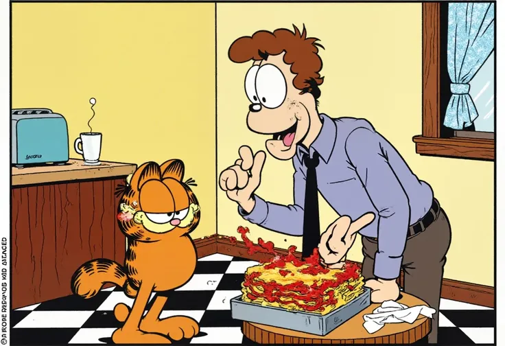 RIP Weights Series - Garfield Comic Style (Current Era)
