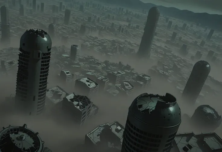 Dragonball Z Destroyed City (Background) (Illustrious) (AD)_rel_260420