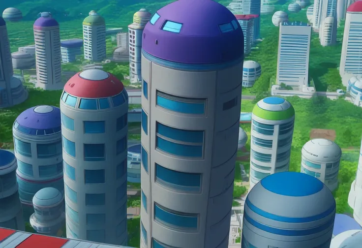 Dragonball Z City (Background) (Pony) (AD)
