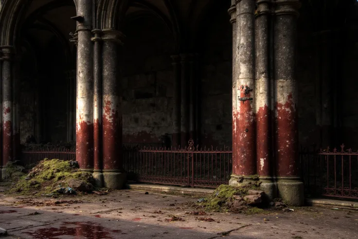 Abandoned Gothic Cathedral Interior_rel_260420