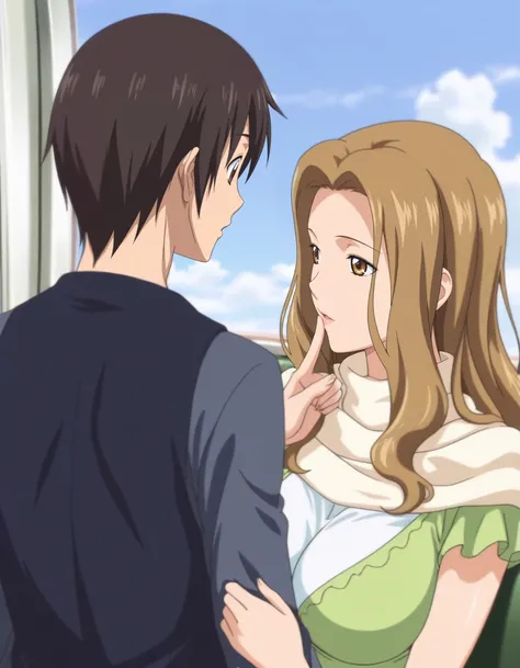 Sanae & Chikage: [Ore wa Kanojo o Shinjiteru! (OVA)] 俺は彼女を信じてる！黒木&西野