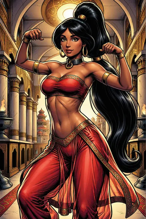 Princess Jasmine (slave) for Defeated Heroines
