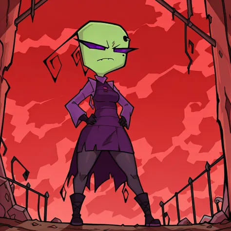 Tak (Irken Form) - Invader Zim