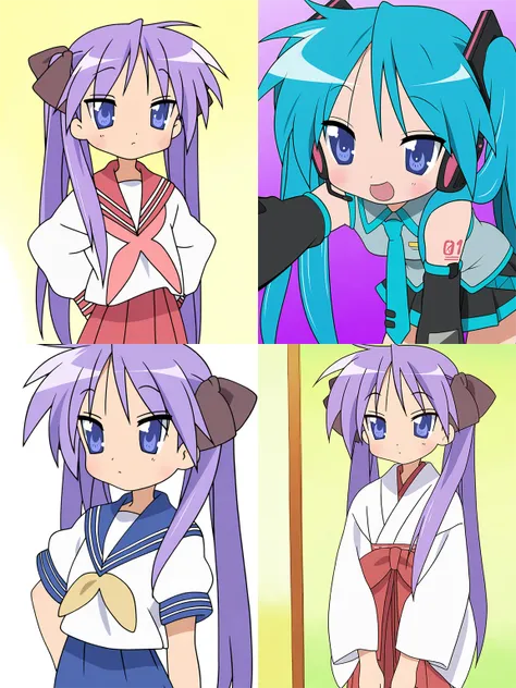 Kagami Hiiragi from Lucky☆Star/Raki☆Suta Ver.2