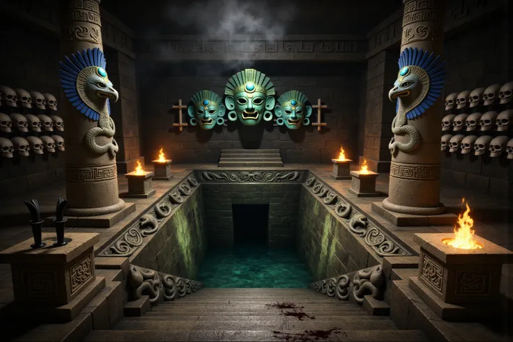 Aztec Temple Interior - FLUX (THX 4 arrssenne)
