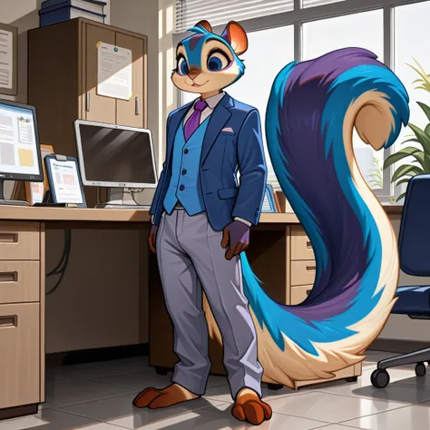 Coloful Squirrels