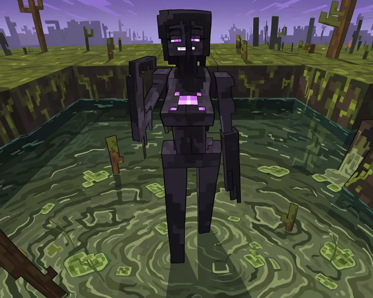 Minecraft Fanart Style - Illustrious LoRa