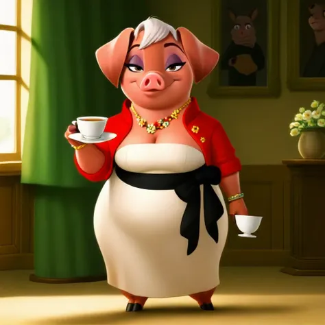 Swinton (Officer / Mayor / DMV) (Zootopia) Pony SDXL