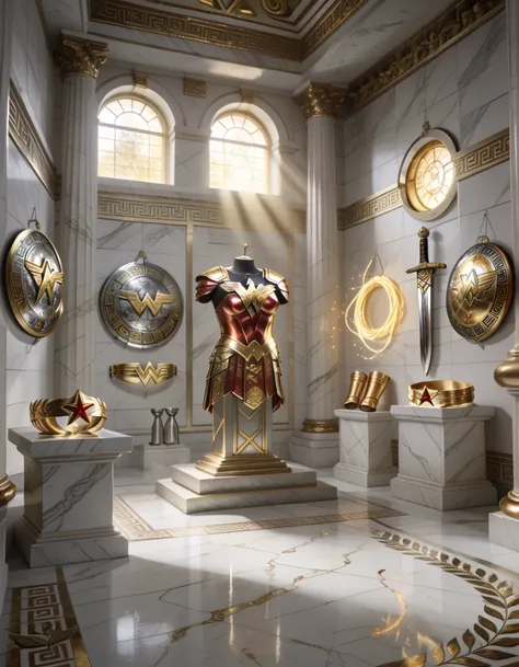 secret wardrobe chamber of Wonder Woman pony