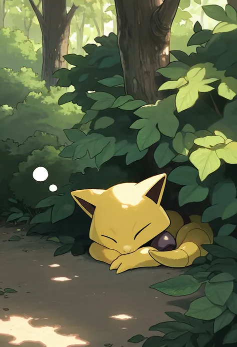 Abra: Psi Pokémon | ケーシィ (Pokedex #0063) [IL & Pony]