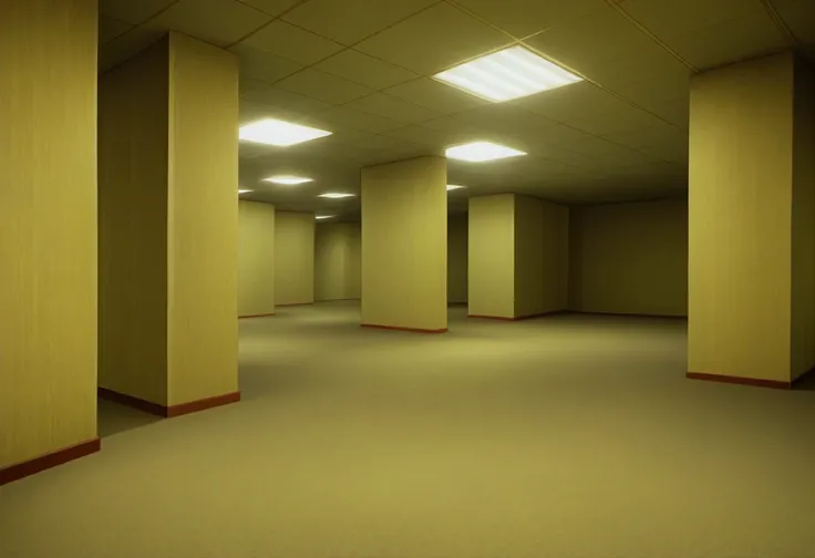 Backrooms Halls (Background) (Pony) (AD)