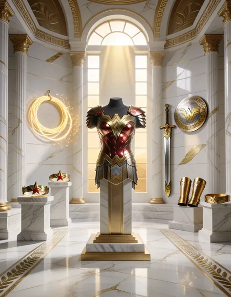 secret wardrobe chamber of Wonder Woman