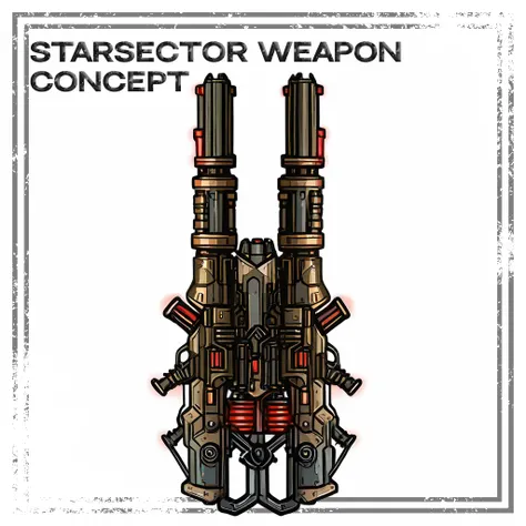 StarSector Game Weapon design