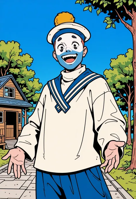 Морячок-дурачок (Деревня дураков) / The Silly Sailor (Fool's Village) (Character) for Illustrious