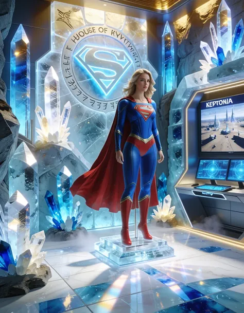 secret wardrobe chamber of Supergirl