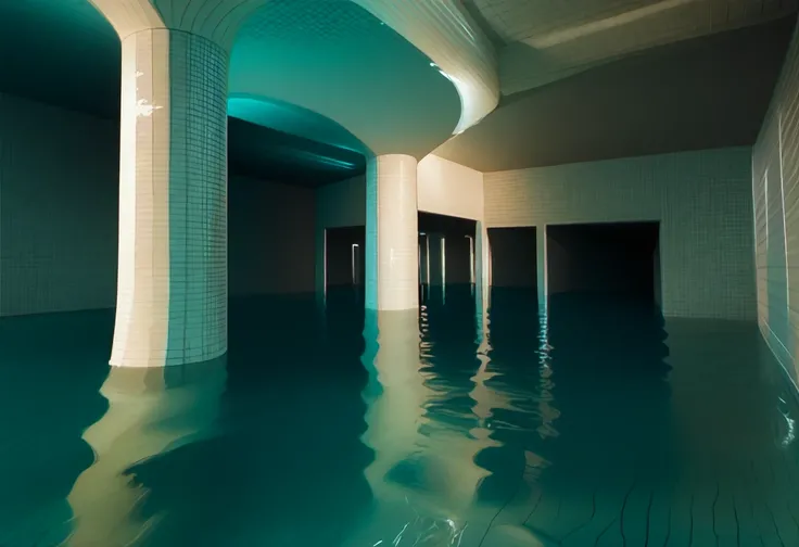 Backrooms Pools (Background) (Pool) (AD)