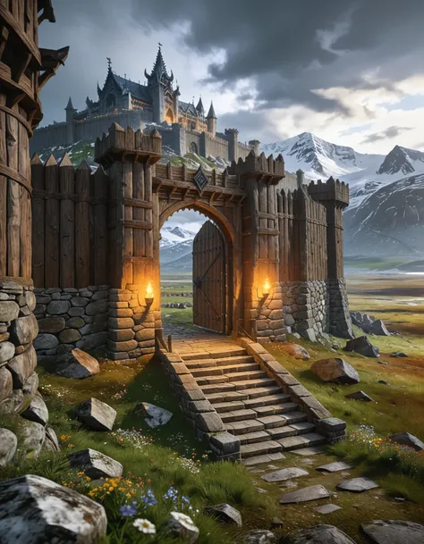nordic city entrance