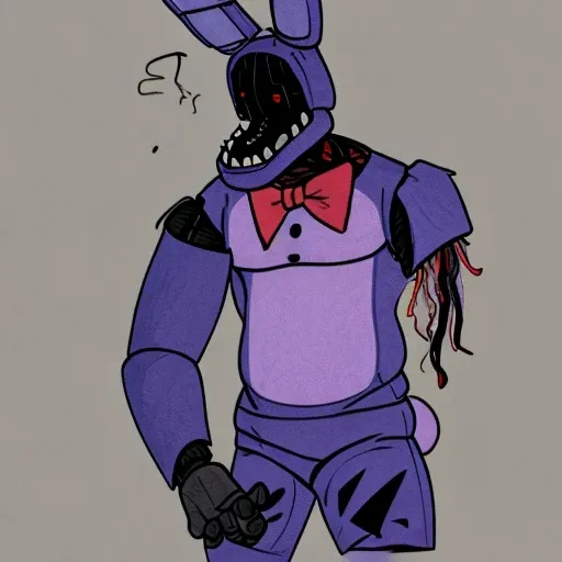 Withered Bonnie - FNAF 2 - SD 2.1