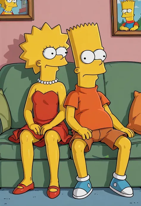 Simpsons art style