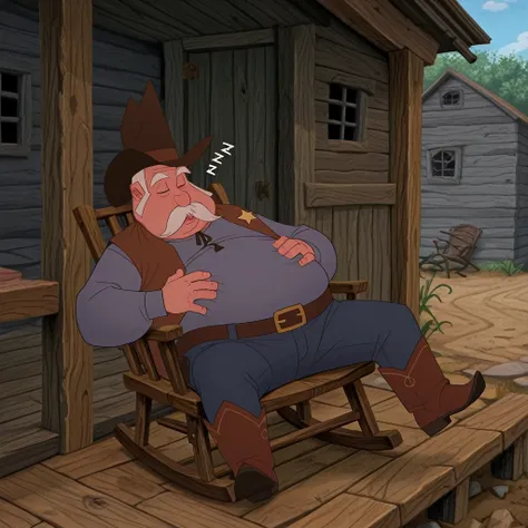Sheriff Sam Brown Home on the Range