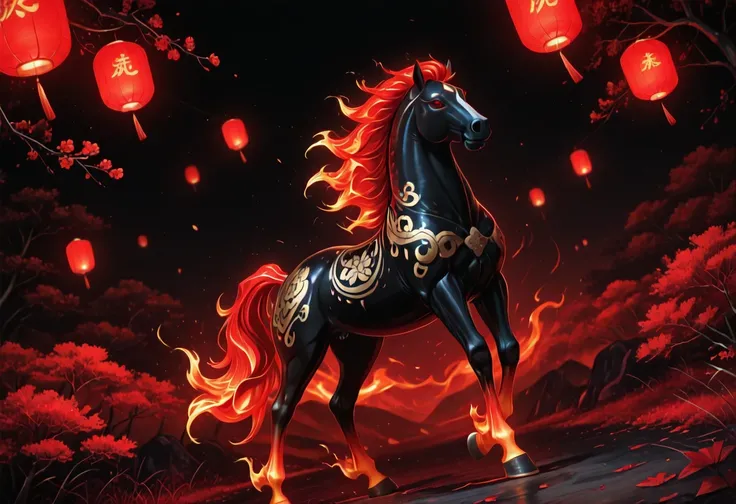 Chinese New Year 2026 (Background) (Illustrious) (AD)