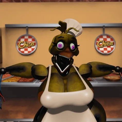Withered Chica (FNAF 2) by AT3D