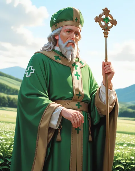 Saint Patrick (Saint Patrick's Day) (Holiday) (Illustrious) (AD)