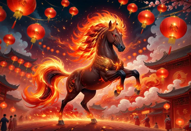 Chinese New Year 2026 (Background) (SDXL) (AD)