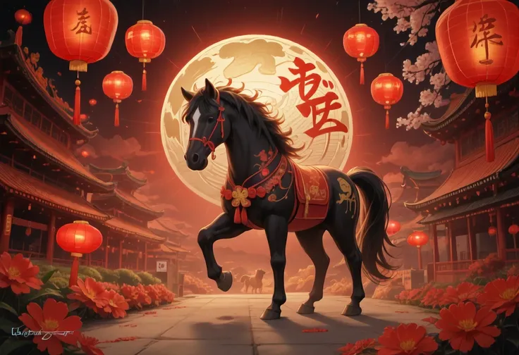 Chinese New Year 2026 (Background) (Pony) (AD)
