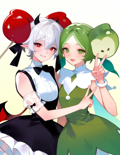 candy apple cookie & apple faerie cookie | character