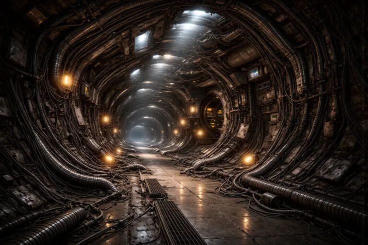 Abandoned Biomechanical Tunnel