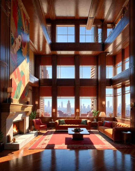 Art Deco Interior (Architecture) (SDXL) (AD)