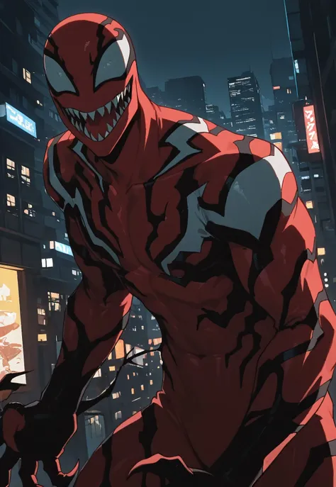 Ultimate Carnage "2012" Ver.1 (Ultimate Spider-Man Serie) [Illustrious/Pony]