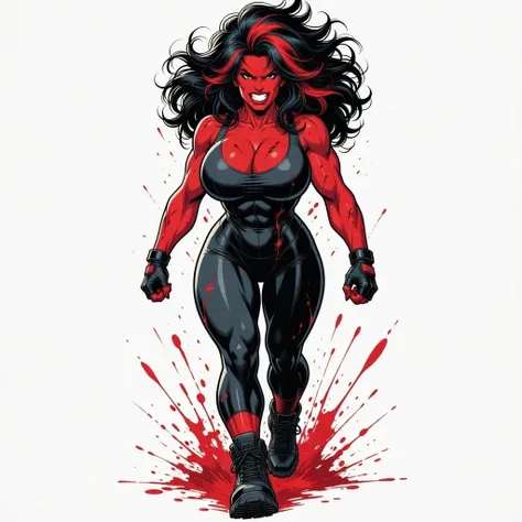 Red She- Hulk-Anime