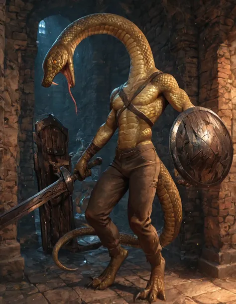 Serpant Man [Dark Souls] (Request)_rel_260420