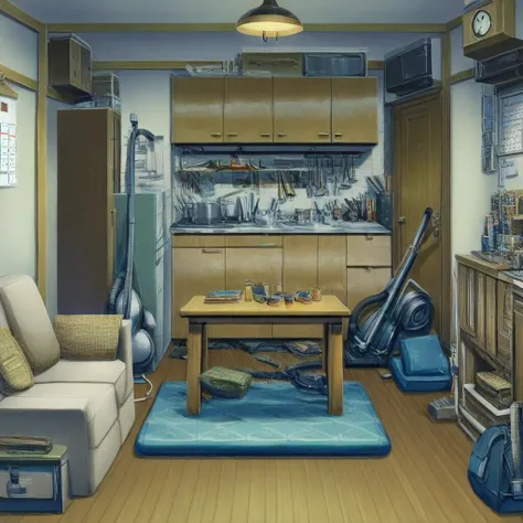 Common house interiors Concept - Illustrious