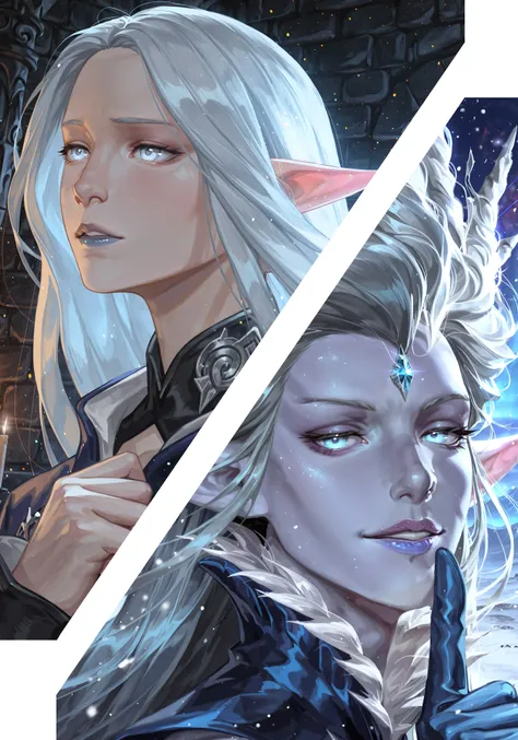 Ysayle Dangoulain + Shiva (FFXIV)_rel_260420