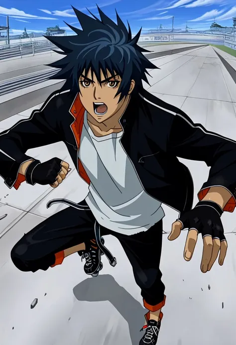 Itsuki "Ikki" Minami from Air Gear: Kuro no Hane to Nemuri no Mori - Break on the Sky OVA_rel_260420