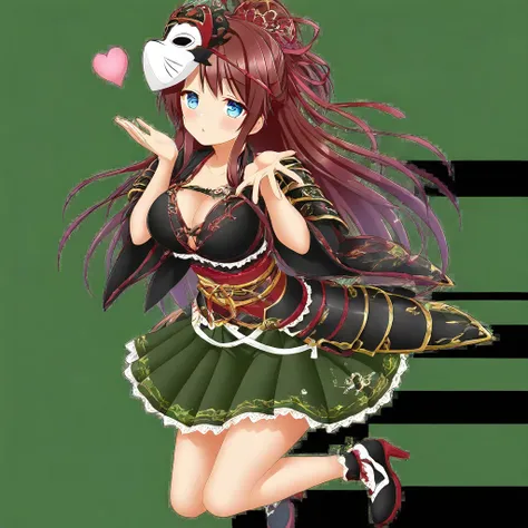 Peperomia, Sweet William/Suiitowiriamu, Angelonia/Angeronia, & Matsu/Pine Tree (Flower Knight Girl)