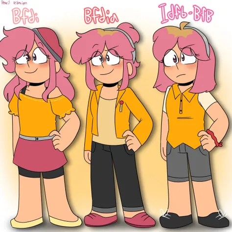 ChloeFandomArts BFDI Gijinka