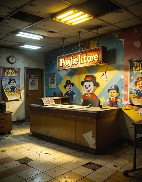 abandoned toy factory lobby pony_rel_260420