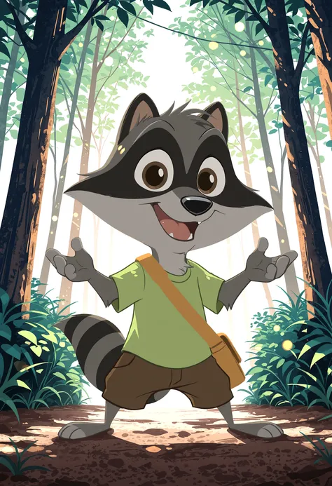 Oliver Raccoon (The Great Wolf Pack) - Illustrious