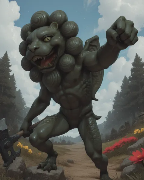 Imp Head Lion - ( Elden Ring )_rel_260420