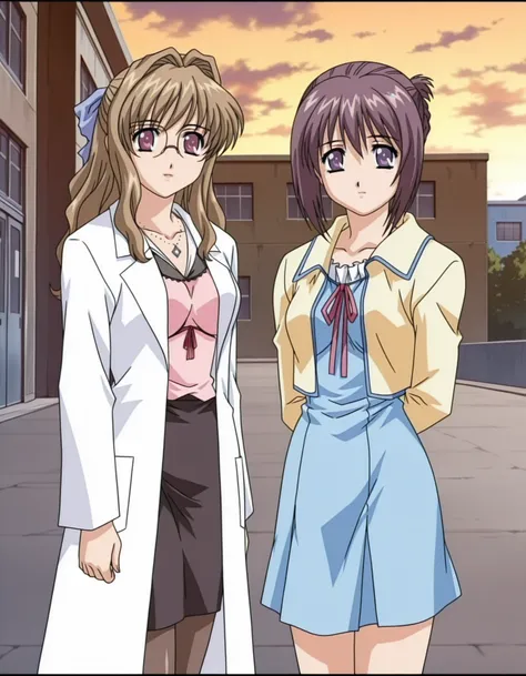 Shino & Sayaka: [Professor Shino's Classes in Seduction (OVA)] 詩乃先生の誘惑授業_rel_260420