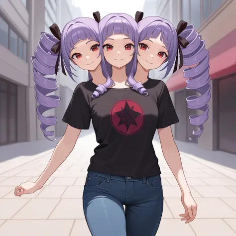 Three heads conjoinment